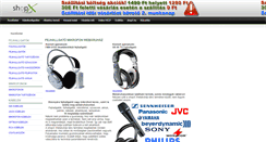 Desktop Screenshot of fejhallgato-mikrofon.shopx.hu